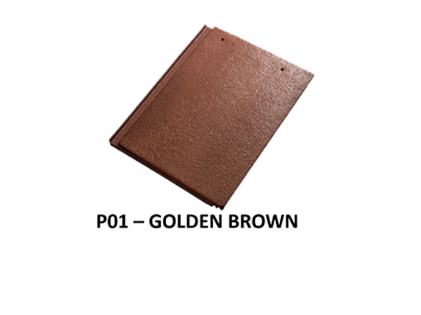 Ngói phẳng Thái lan Golden Brown (P01)